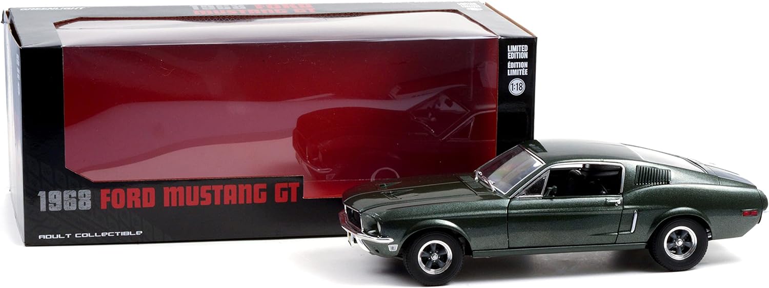 Voiture Ford MustangGT390 1968 Bullitt 1/18