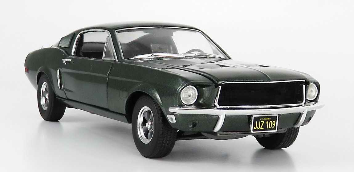 Voiture FordMustang GT390 1968 Bullitt 1/18