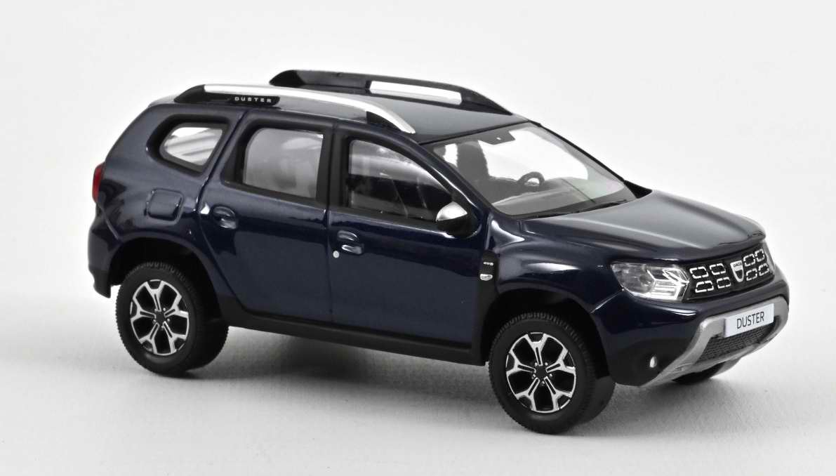 Voiture miniature Dacia Duster 2017 Bleu Navy NOREV 1/43