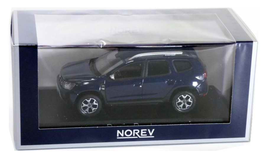 Voiture miniature DaciaDuster 2017 bleu foncé NOREV 1/43