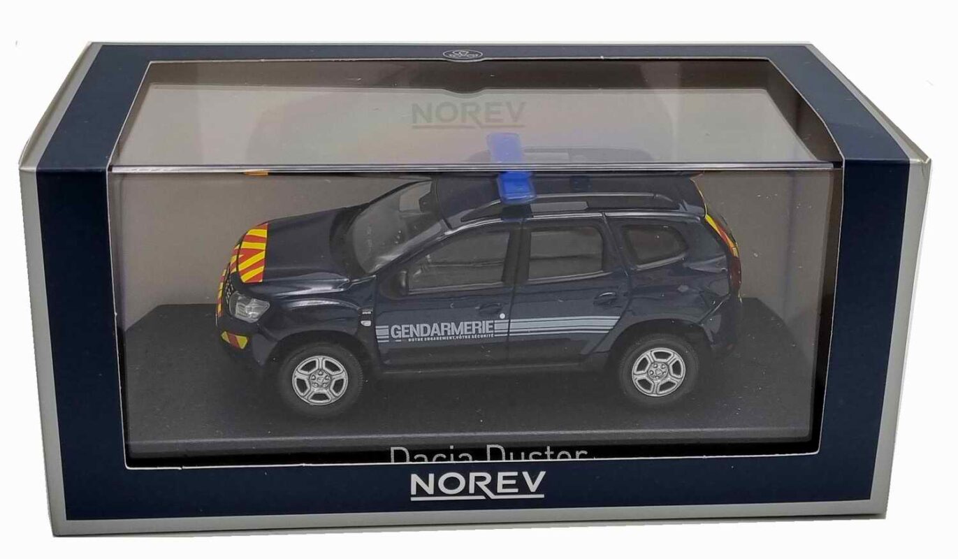 DACIA DUSTER GENDARMERIE OUTREMER 1/43 NOREV Voiture de Collection
