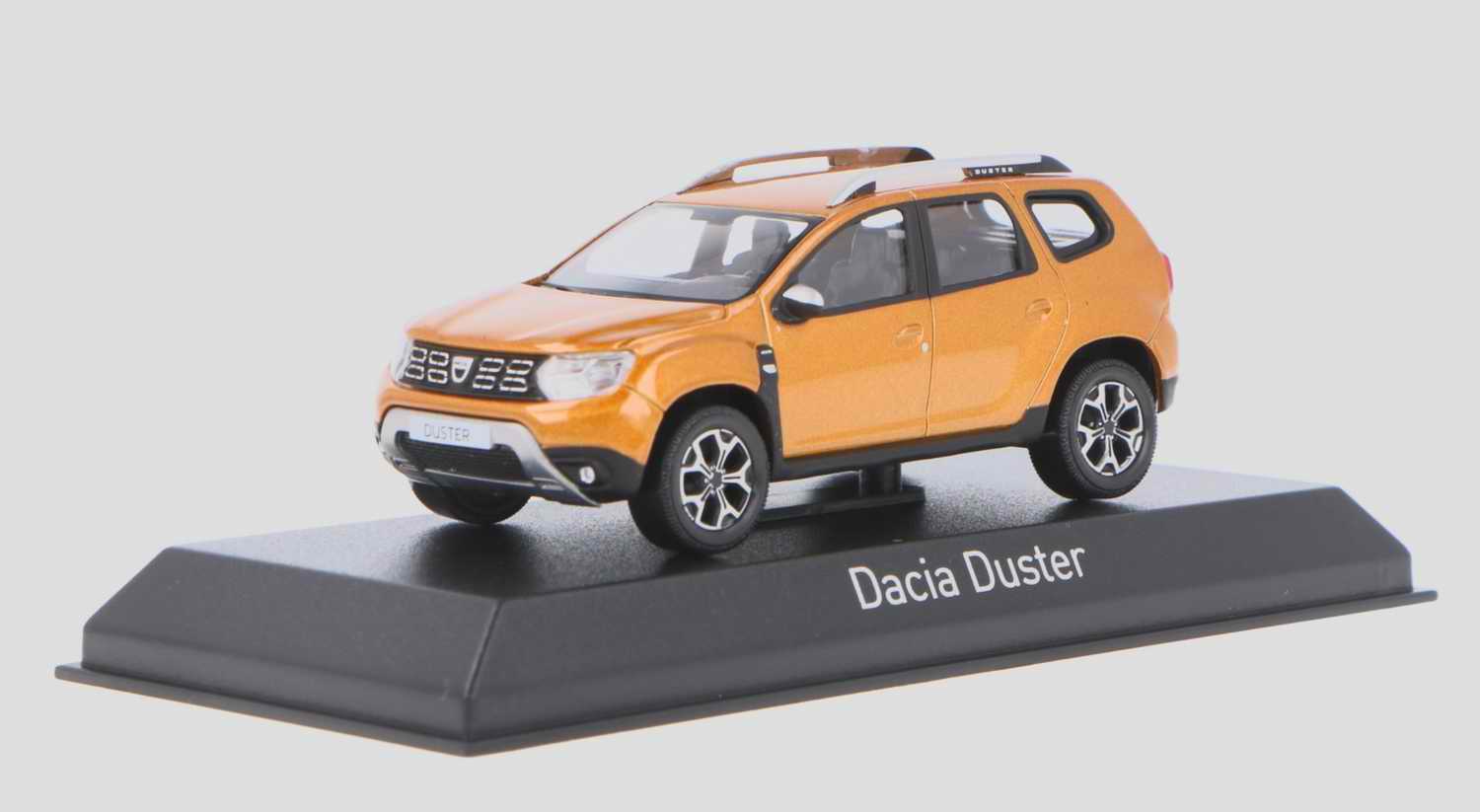 Voiture miniature Dacia Duster 2017 orange Atakama NOREV 1/43