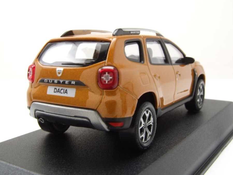 Voiture miniature DaciaDuster 2017 orange Atacama NOREV 1/43