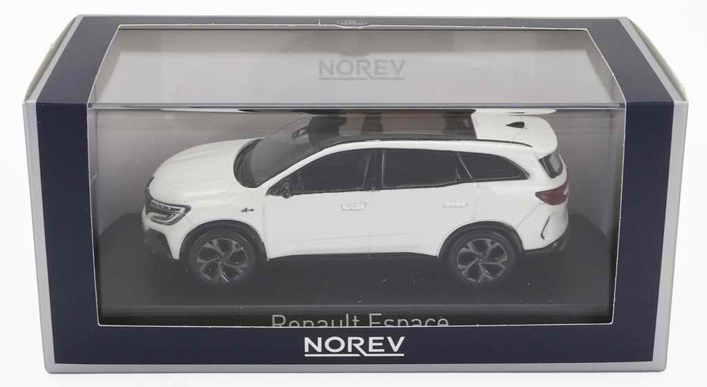 Voiture miniature RENAULT RNO Espace EspritAlpine Blanc Nacré Norev