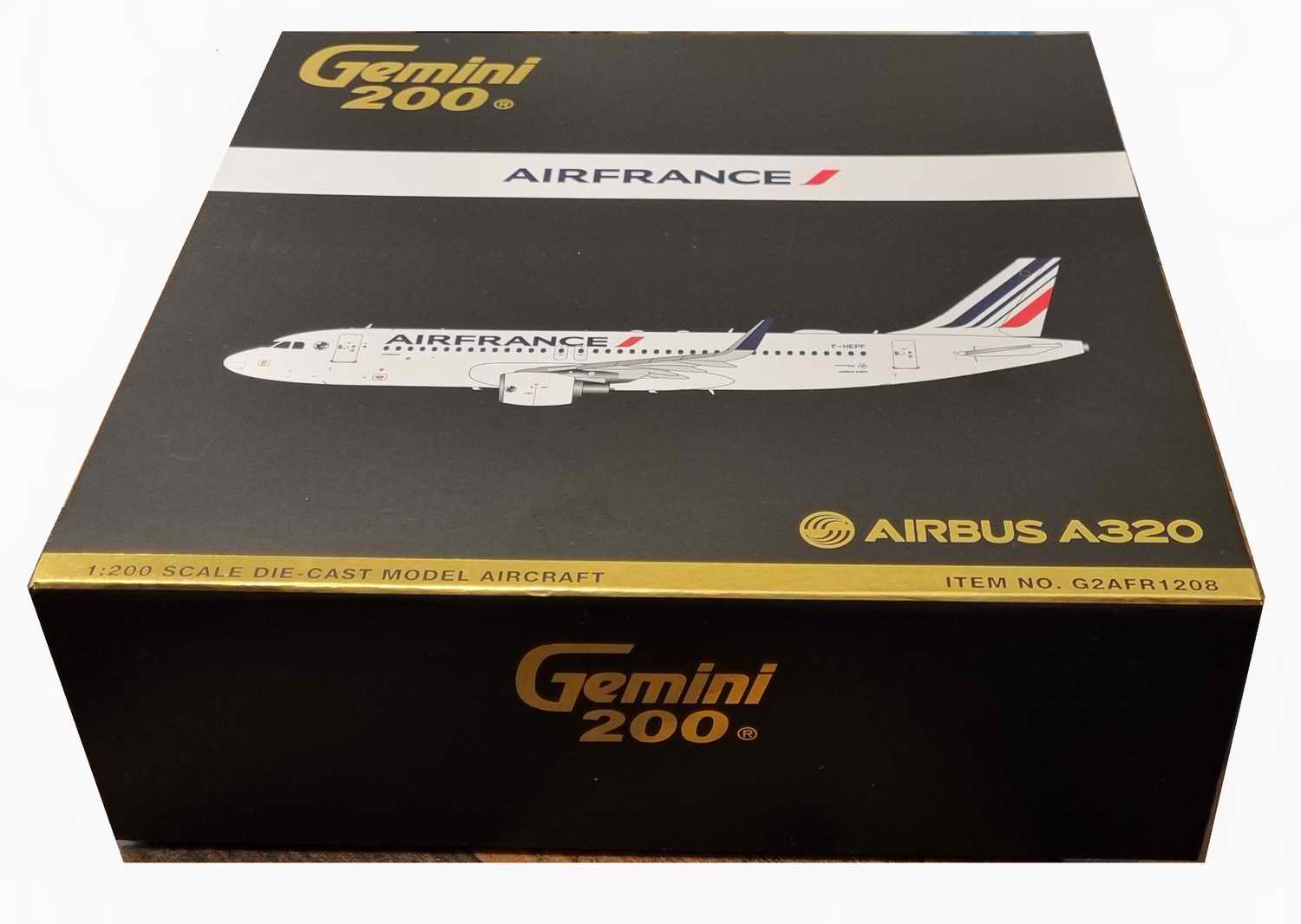 Maquette métal avion AIRBUS A320200 Sharklets F-HEPF AIR FRANCE AribusA320 1/200