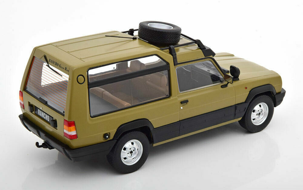 Voiture métal miniature TALBOT-MATRA RANCHO 1979 Grand Raid 1/18