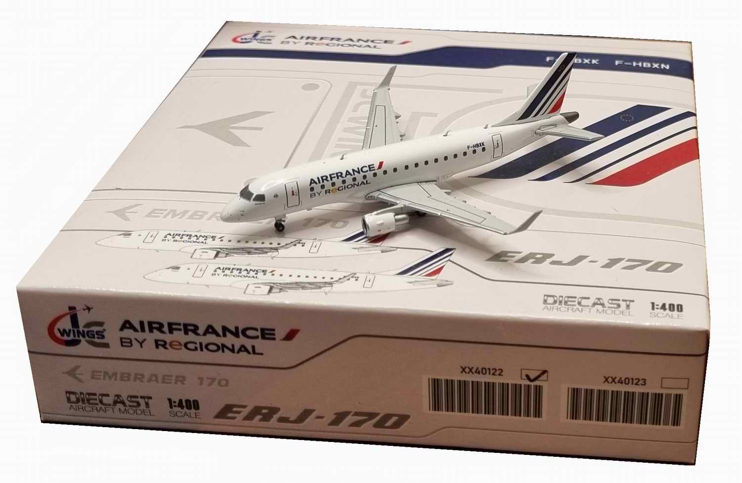 Maquette avion AIR FRANCE By Regional EMBRAER ERJ-170 1/400