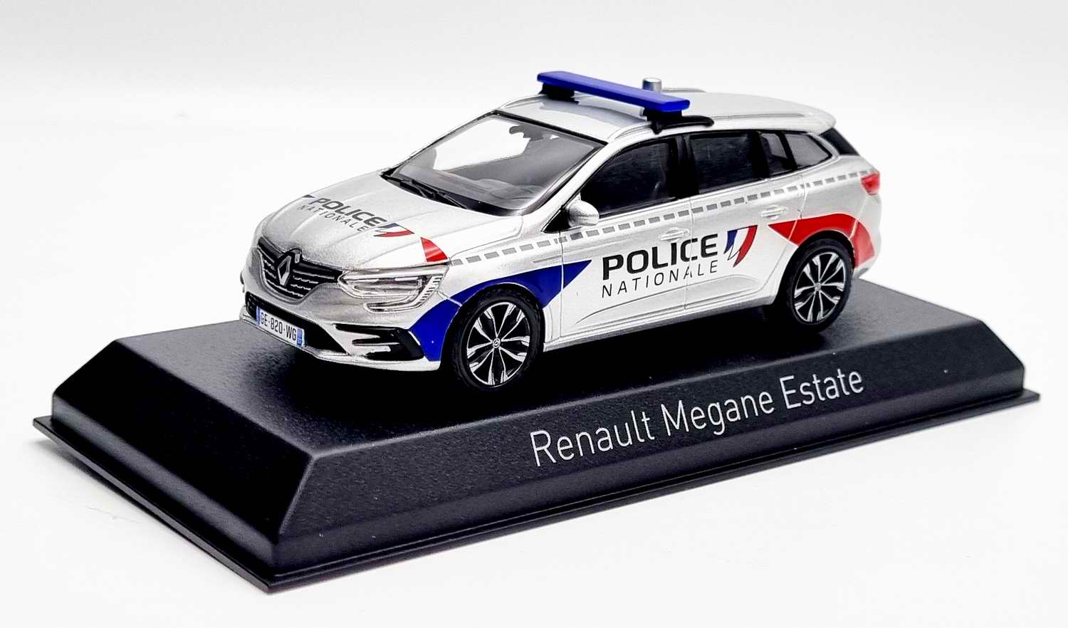 Miniature voiture RENAULT MeganeEstate 2022 Police Nationale 1/43 Norev
