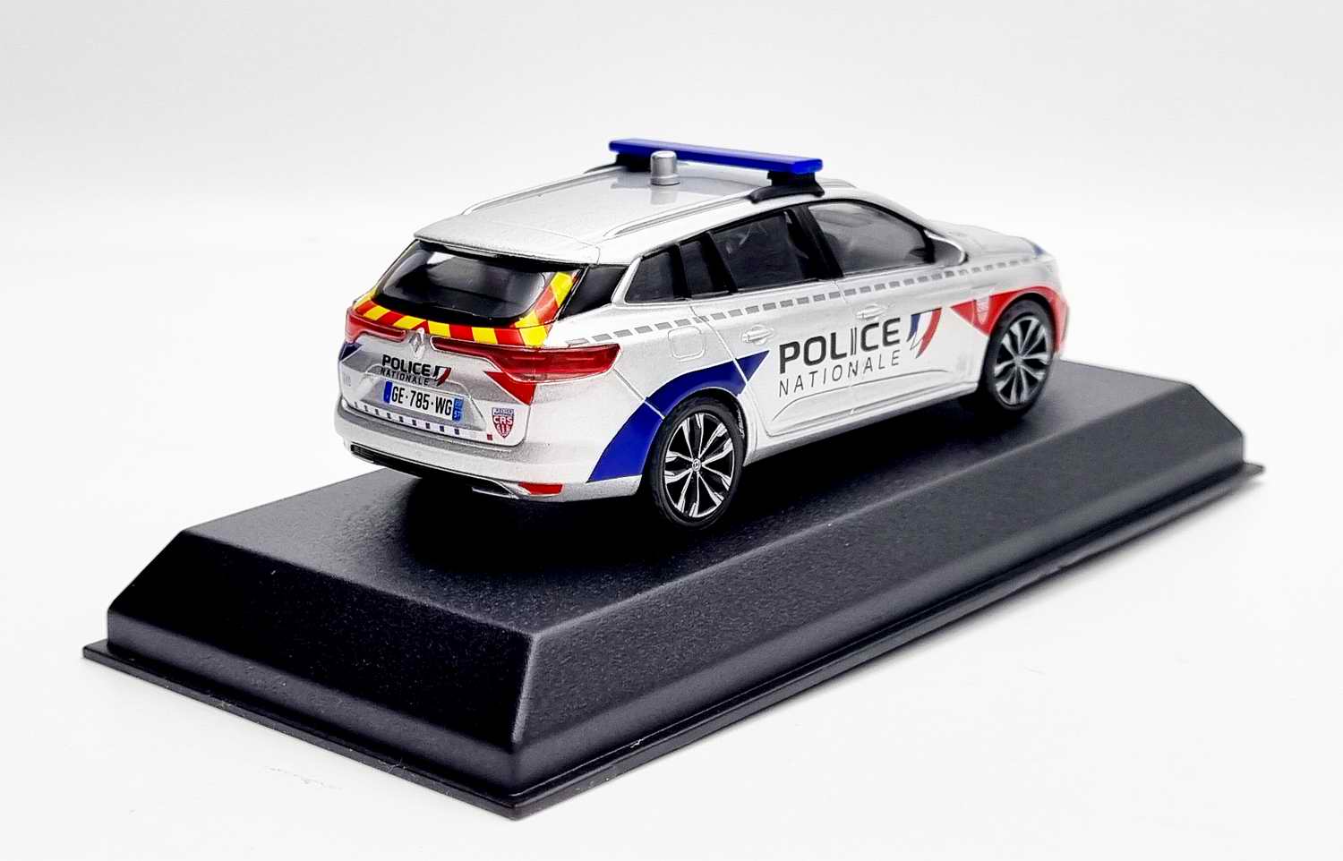 Miniature voiture RENAULT Mégane Estate  Police Nationale CRS 1/43 Norev