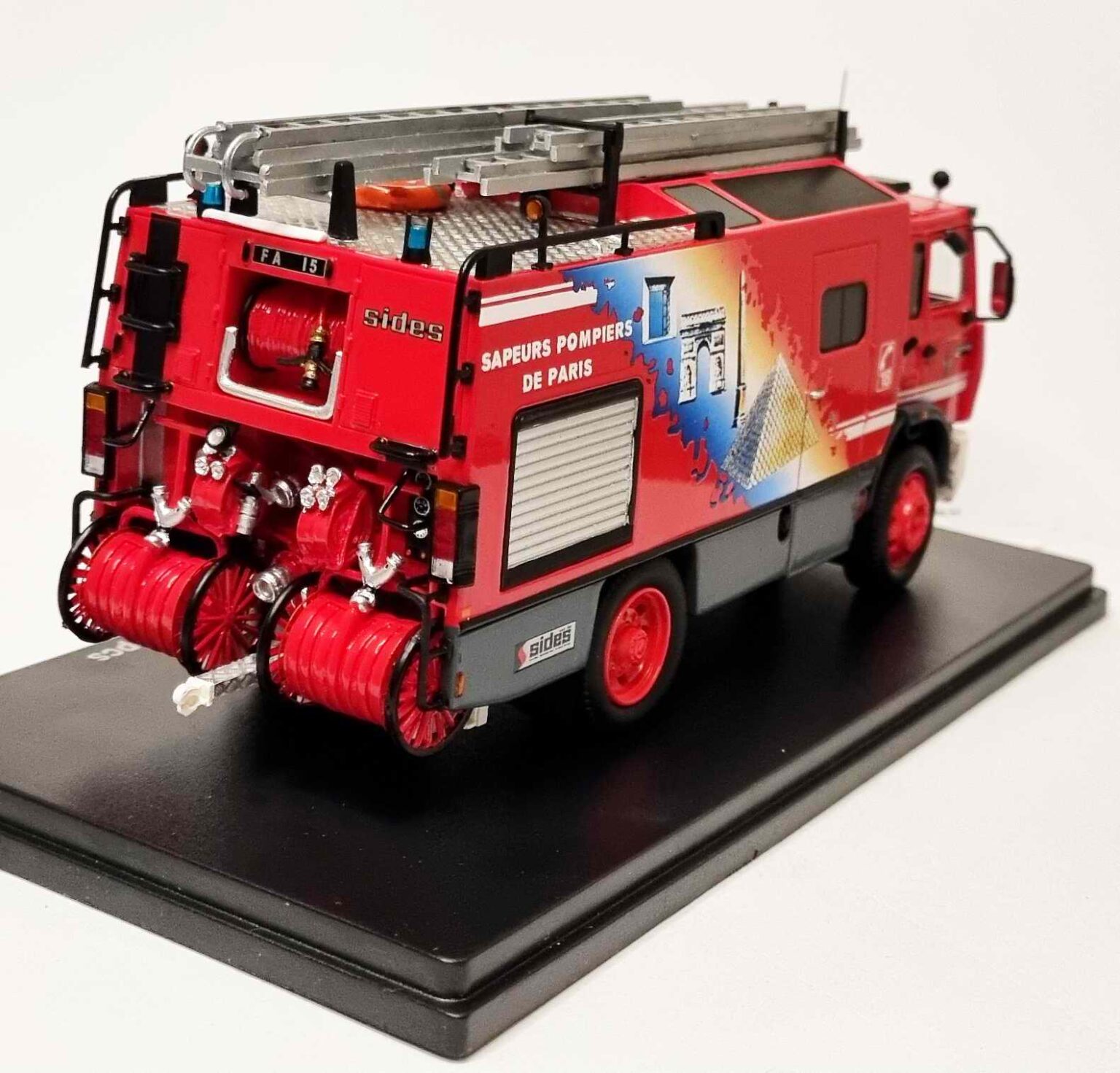 Modèle Réduit Renault G210 FA 15 BSPP Pompiers ALERTE - Neuf, échelle 1/43, Chine