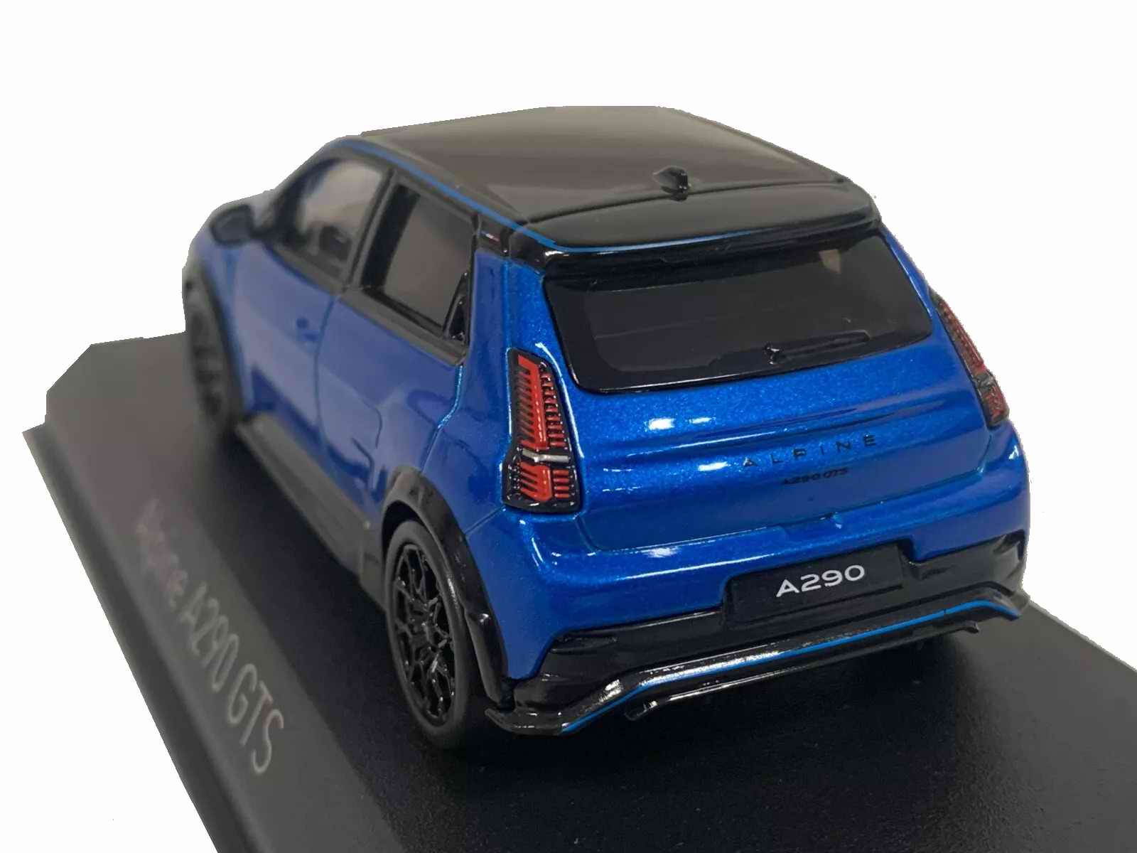 Voiture miniature Alpine A290 GTS 2025 Bleu Alpine Vision & Noir 1/43
