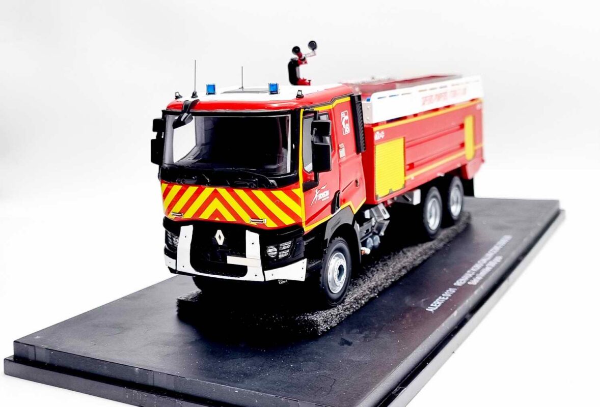 Camion De Pompiers Renault M180 Camiva CCF 4000 – 1/43 Alerte