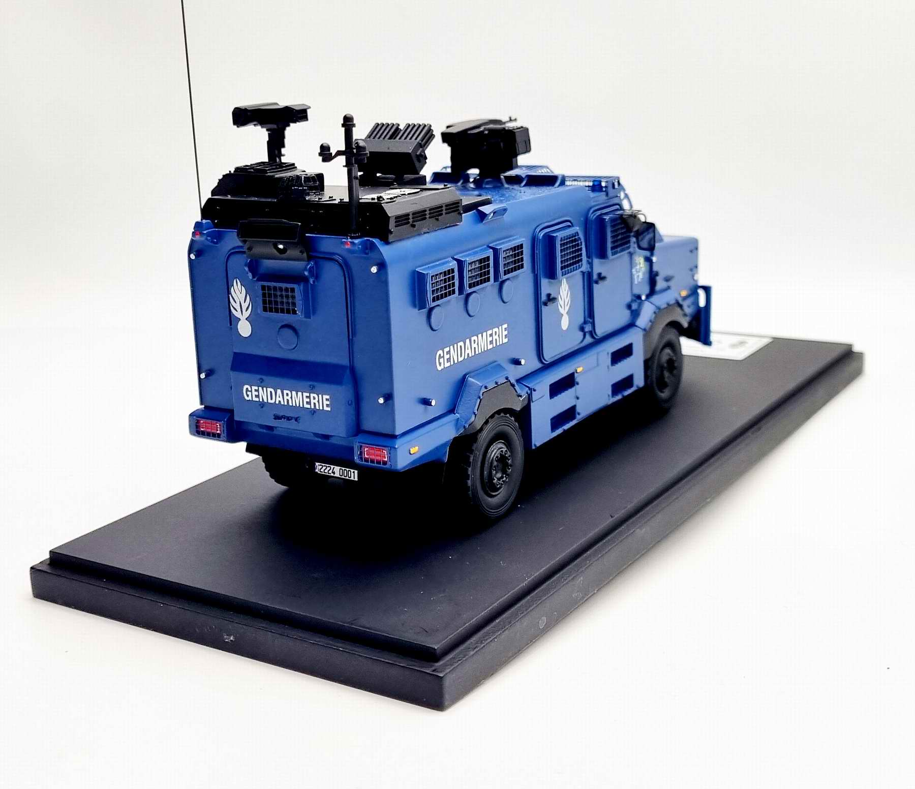 Miniature Centaure Gendarmerie 2024 - Véhicule D'intervention Polyvalent 1/48 - Édition Limitée Master Fighter