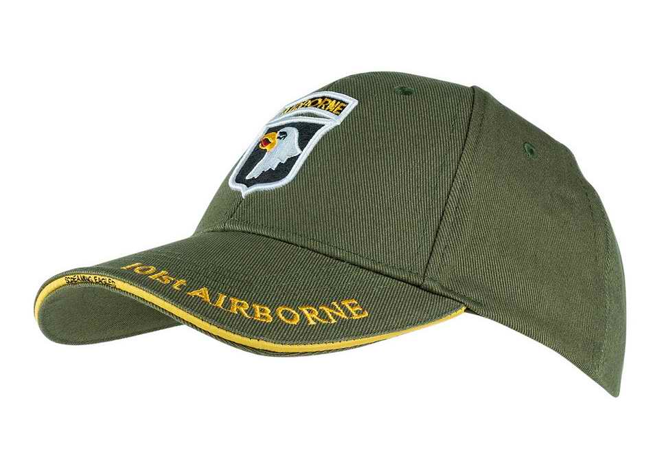 Casquette 101 ST AIRBORNE Army Screaming Eagle Vert