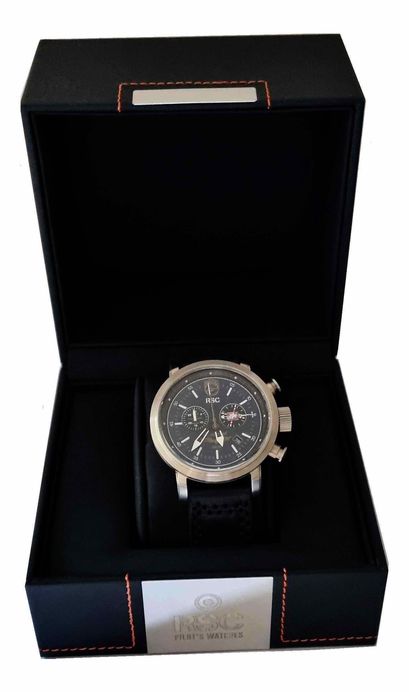Montre Aviateur New York Police Departement NYPD Chronomètre Ordinateur de Vol RSC PILOTS WATCHES