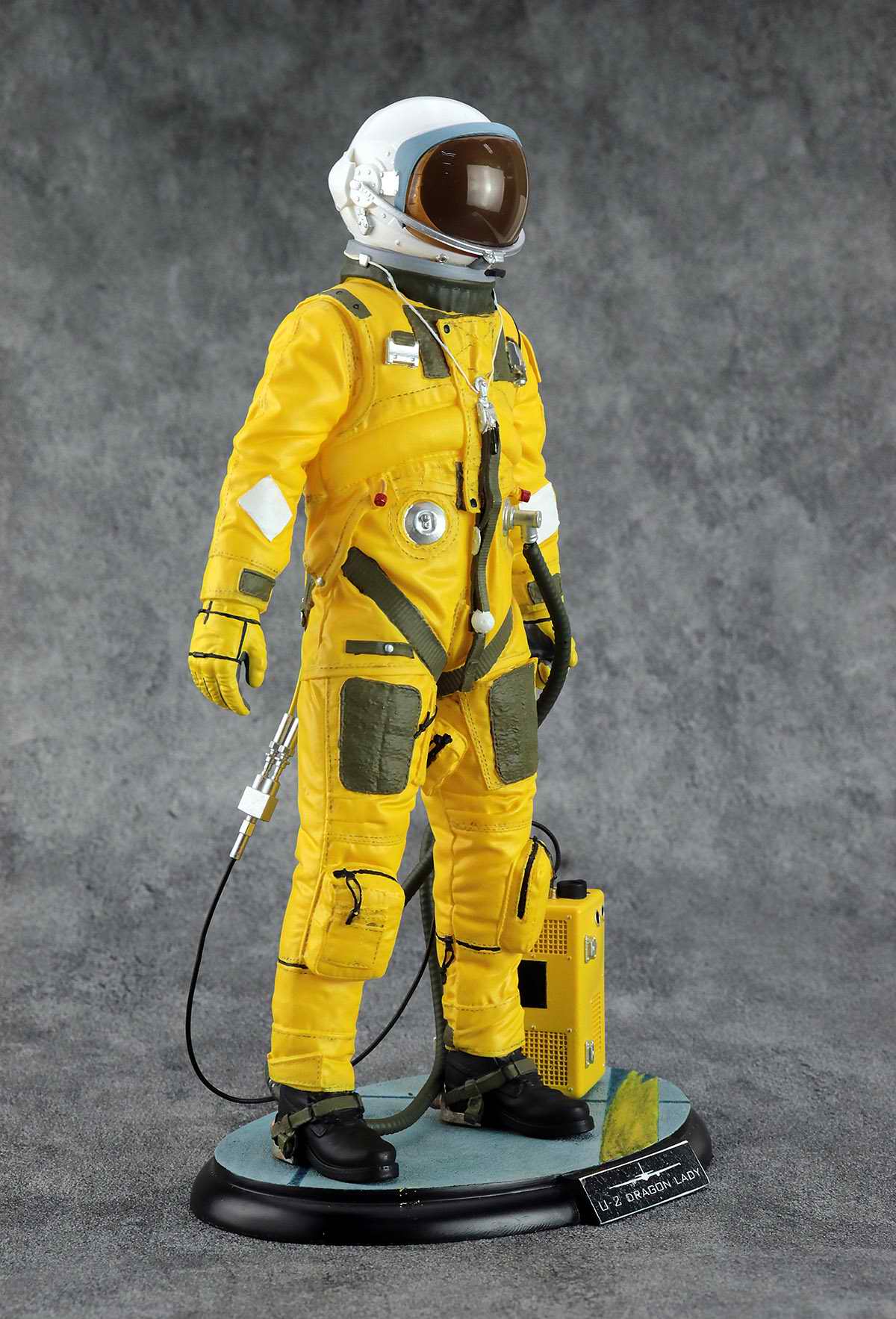 Figurine pilote avion U-2 Dragon Lady système de support vital
