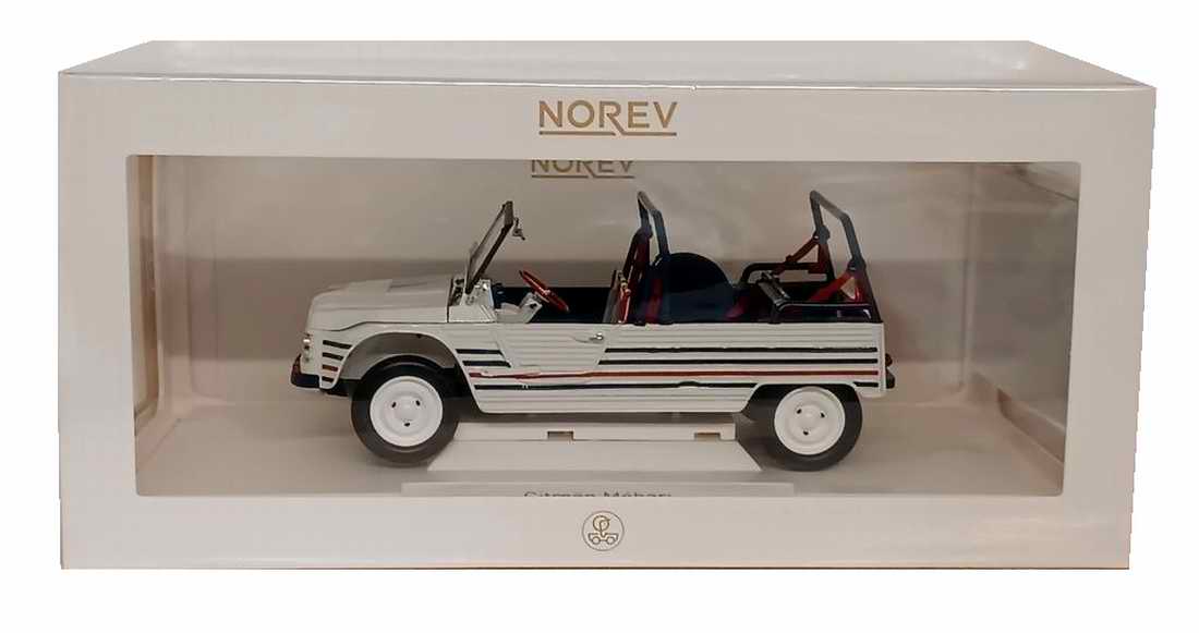 Voiture Miniature CITROEN Méari 2016 Bleu Blanc Rouge 1/18 NOREV