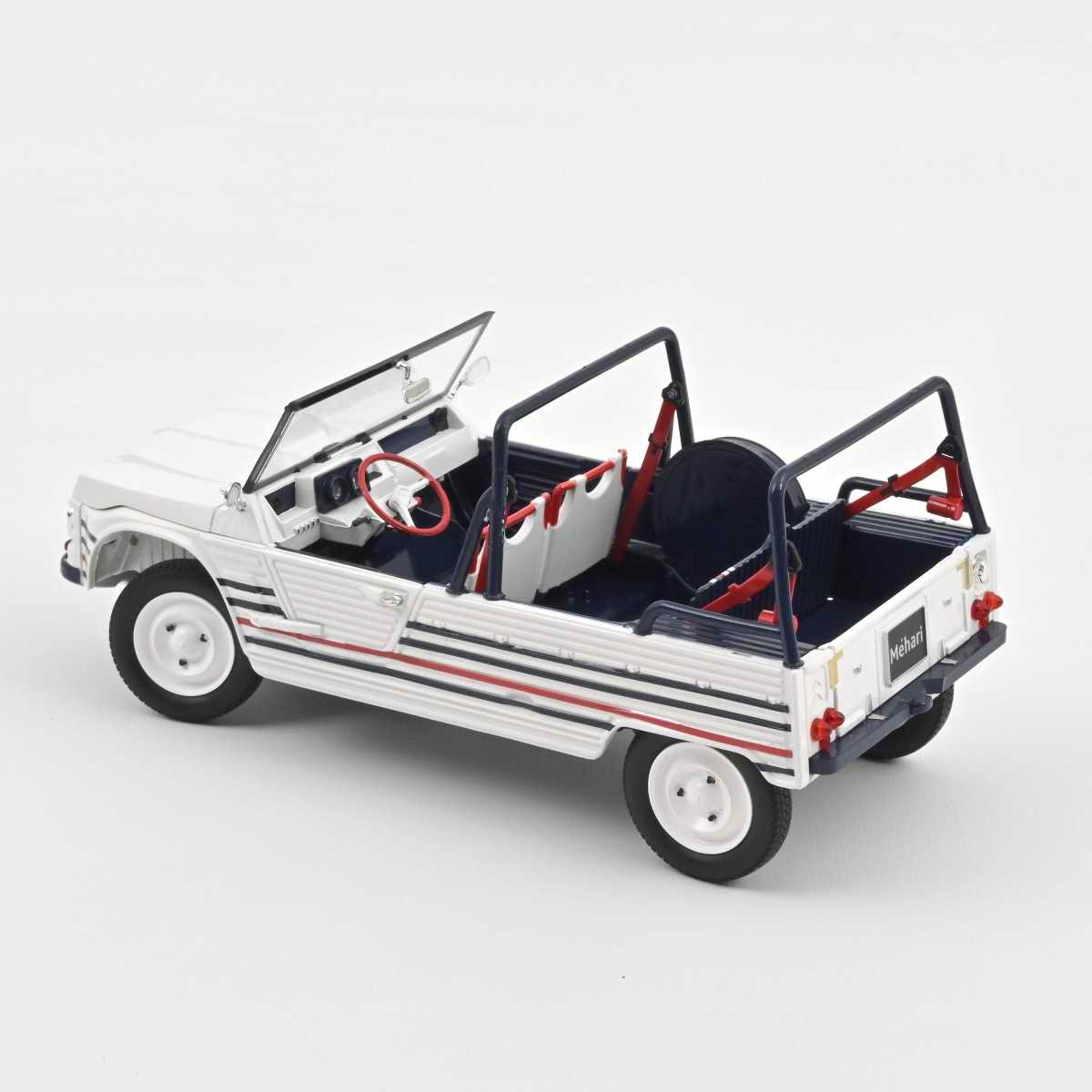 Voiture Miniature CITROENMéhari 2016 Bleu Blanc Rouge 1/18 NOREV