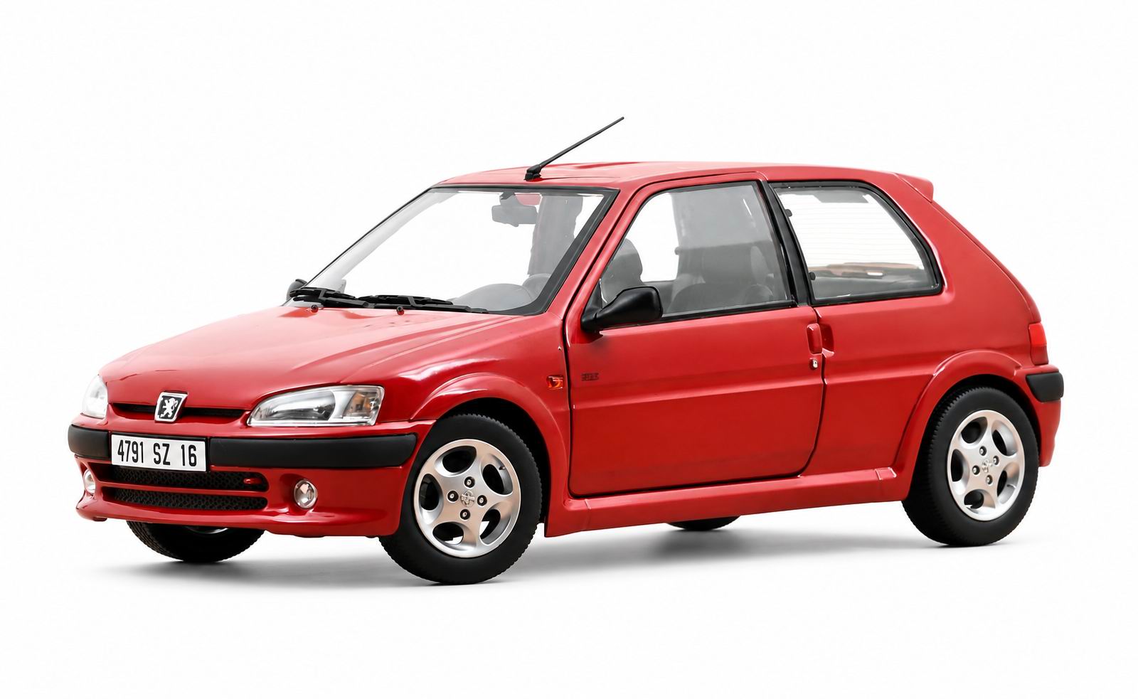 PEUGEOT 106 S16 1998 Rouge Lucifer Voiture de Collection NOREV 1/18 (Précomande Livraison Fin Septembre 2026)