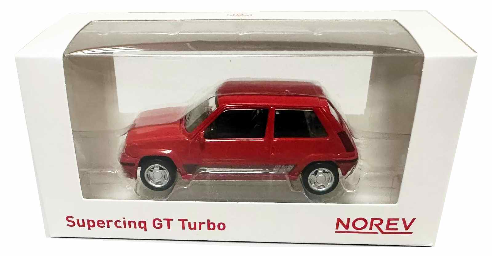 Miniature RENAULT SupercinqGT Turbo 1989 Renault 5 R5 1/18 Norev