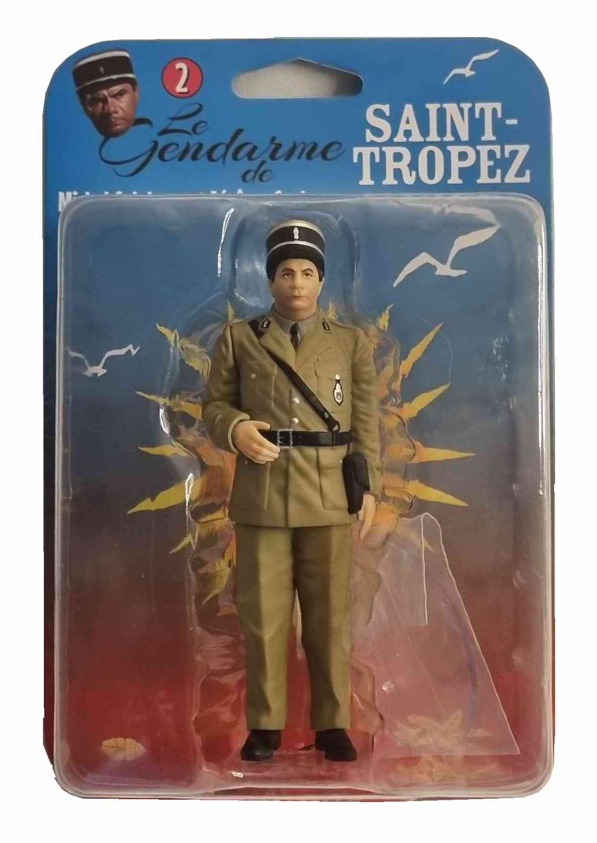 Figurine Le Gendarme De Saint-Tropez Michel Galabru Adjudant-Chef Jérôme Gerbere 