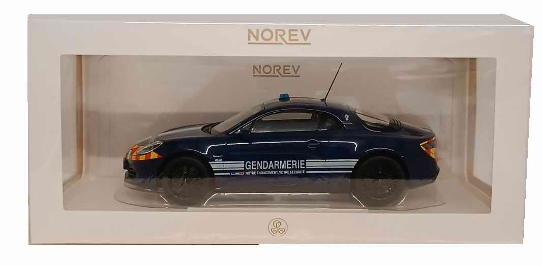 Voiture Miniature ALPINE A110 S GENDARMERIE 2023 Norev 1/18