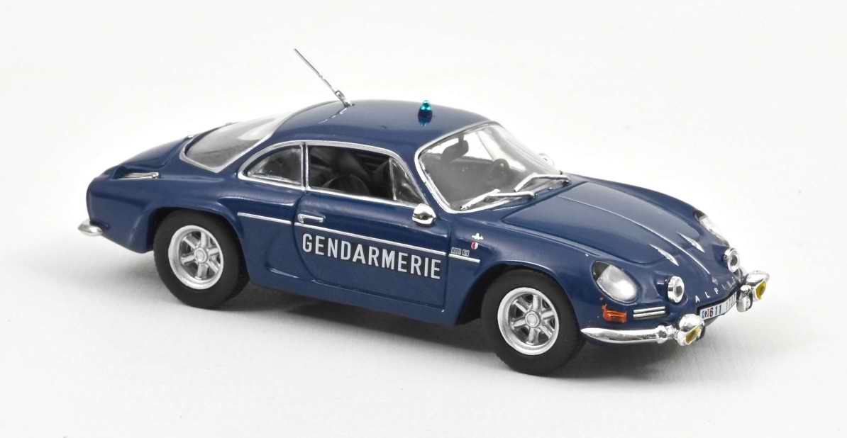 Miniatures coffret voitures ALPINE A110 GENDARMERIE 2023 1/43 Norev