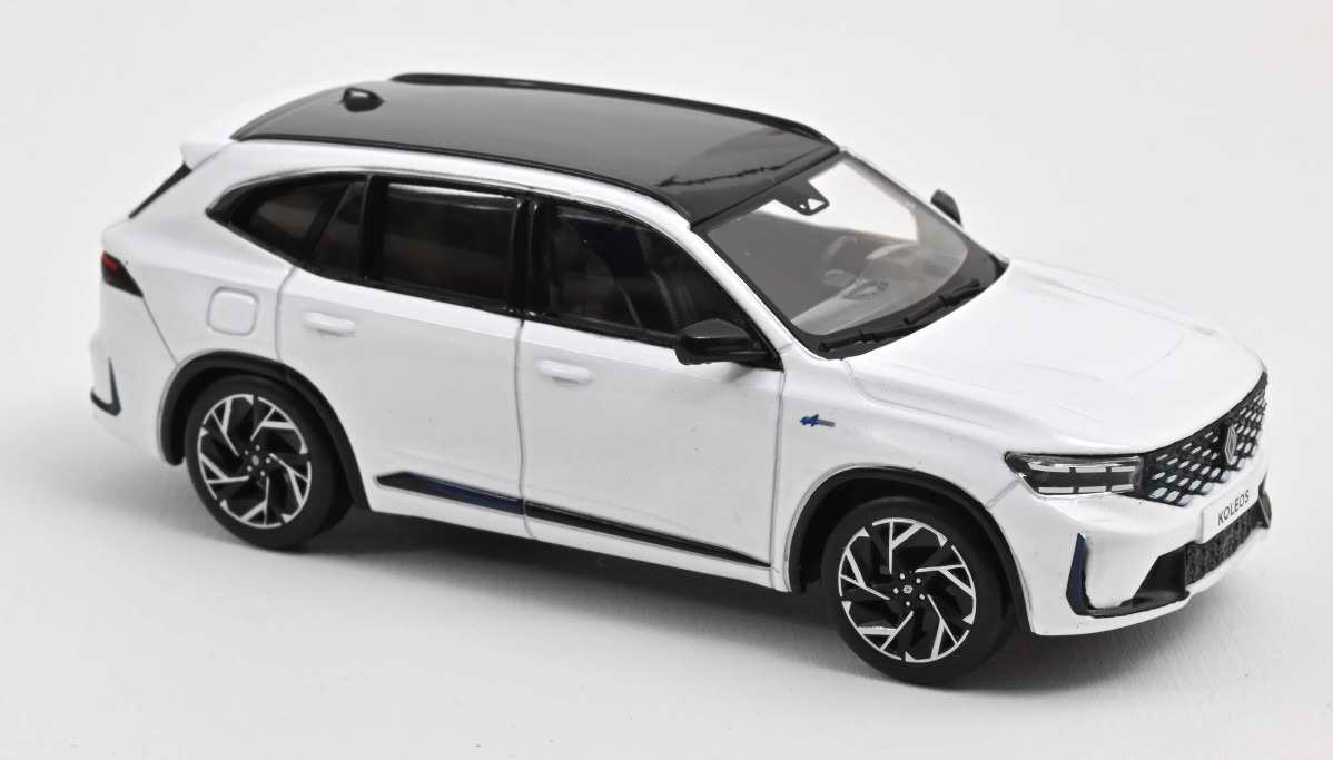 Voiture miniature RENAULT Koleos Esprit Alpine 2025 Blanc Perlé NOREV 1/43