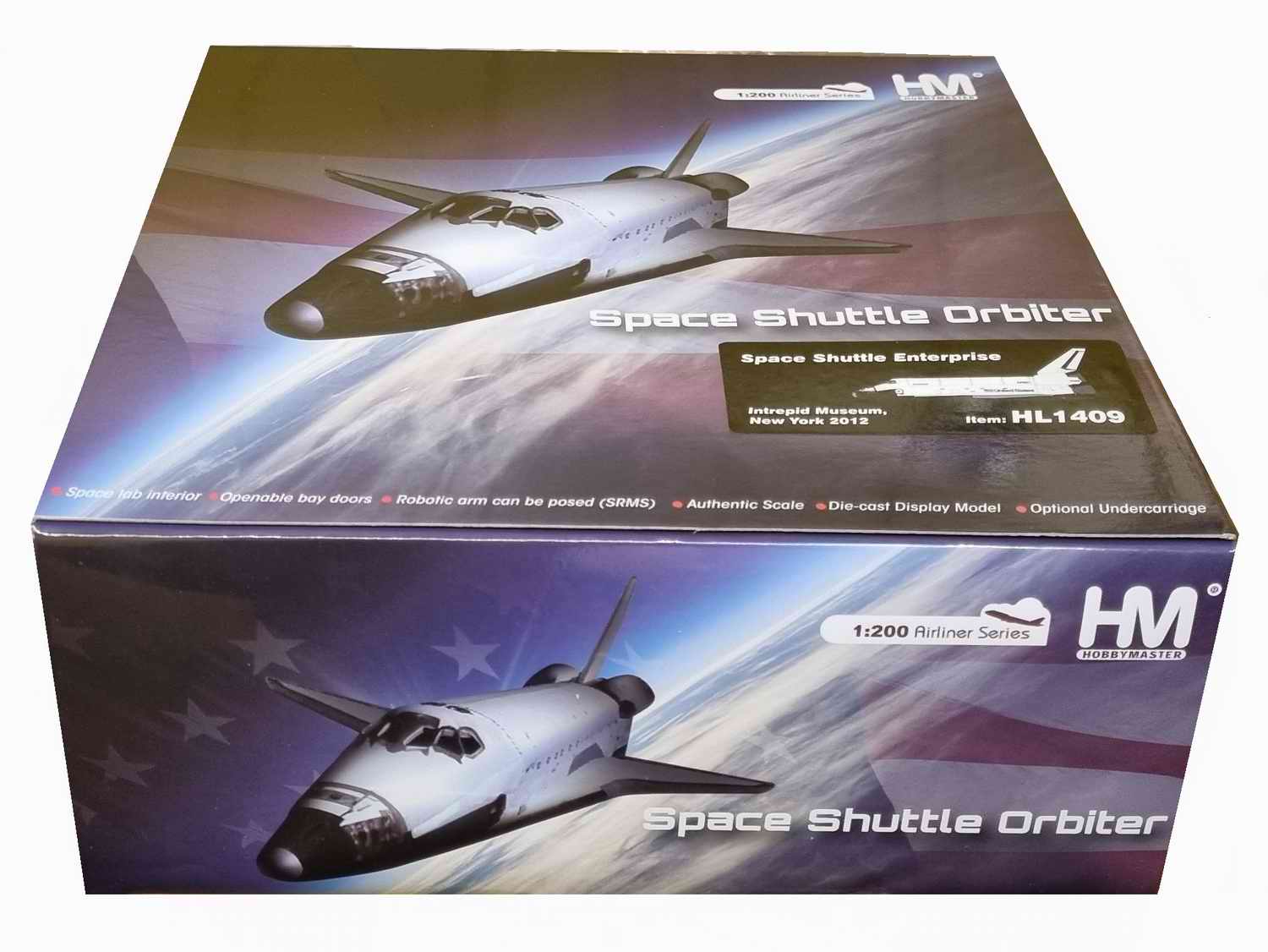 Maquette Navette Spatiale Américaine Orbiter ENTREPRISE OV-101 Intrepid Museum New York