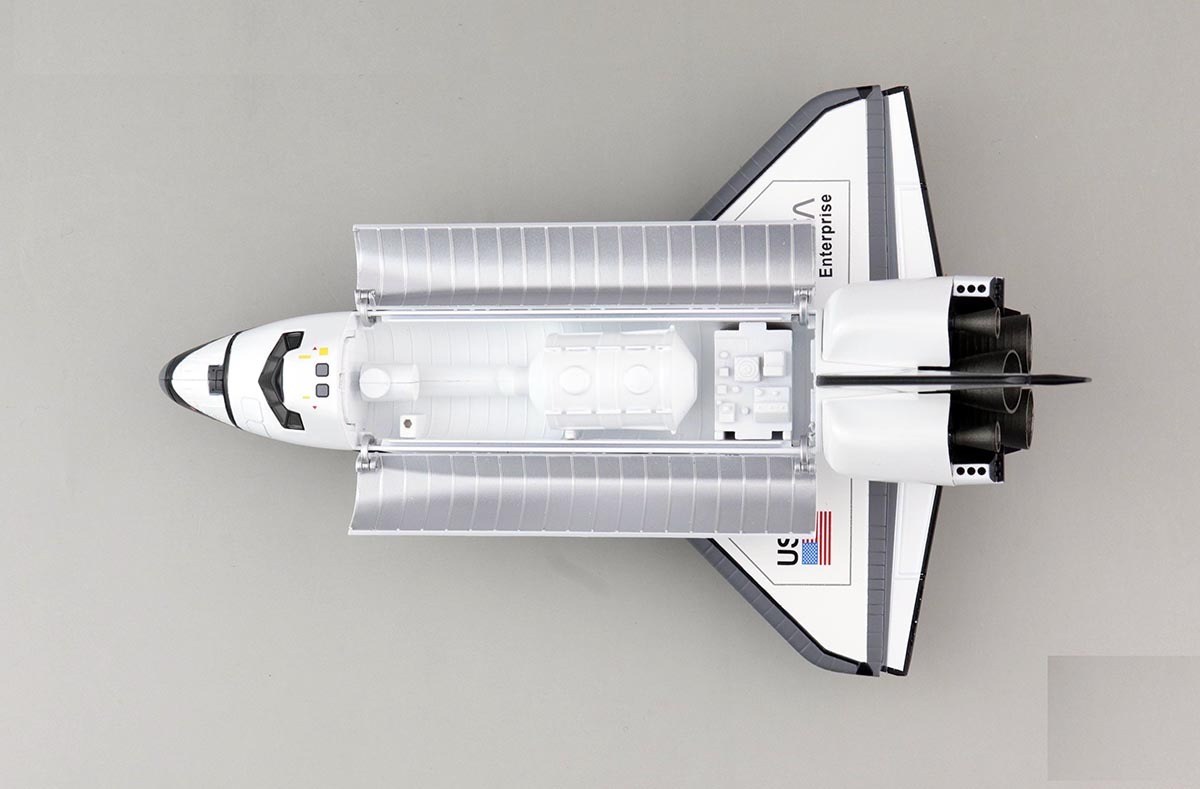Maquette Navette Spatiale Américaine Orbiter ENTREPRISE OV-101 Intrepid Museum New York