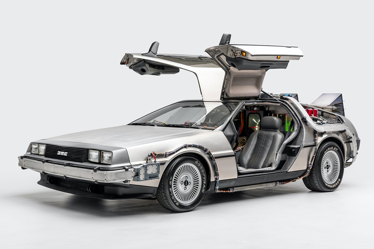 delorean back to the future 5