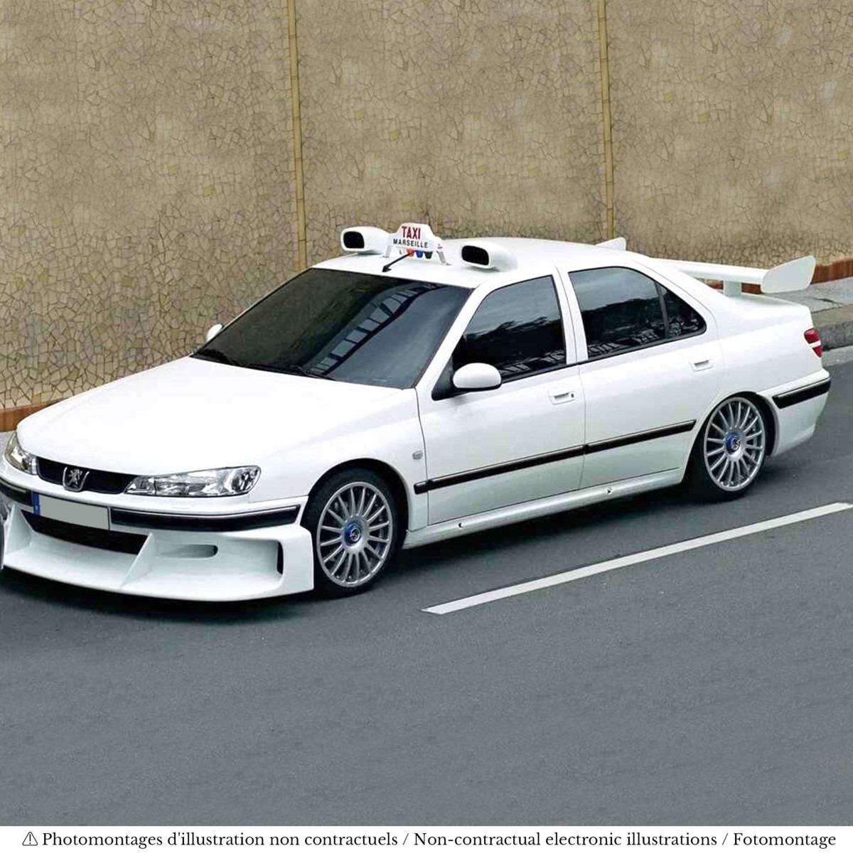 Voiture Peugeot 406 Taxi Norev 1/43