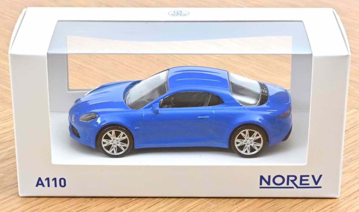 Voiture miniature Alpine A110 2017 Norev 1/43