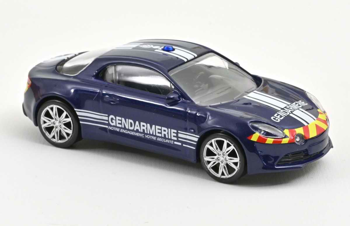 Miniature voiture ALPINE A110 GENDARMERIE 2023 1/43 Norev