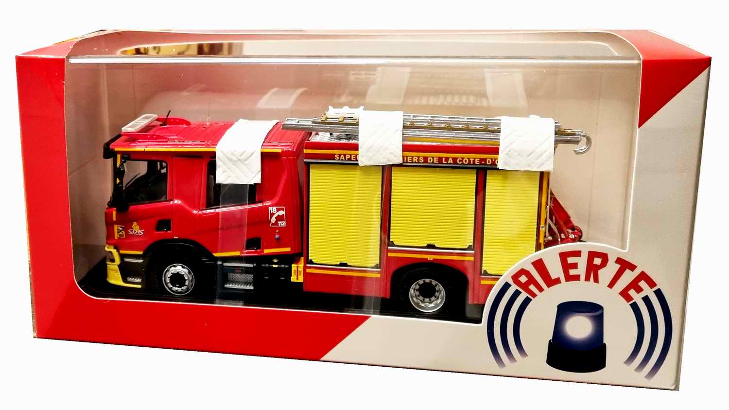 Camion pompiers SCANIA P280 FPTSR SDIS 21 COTE D'OR 1/43