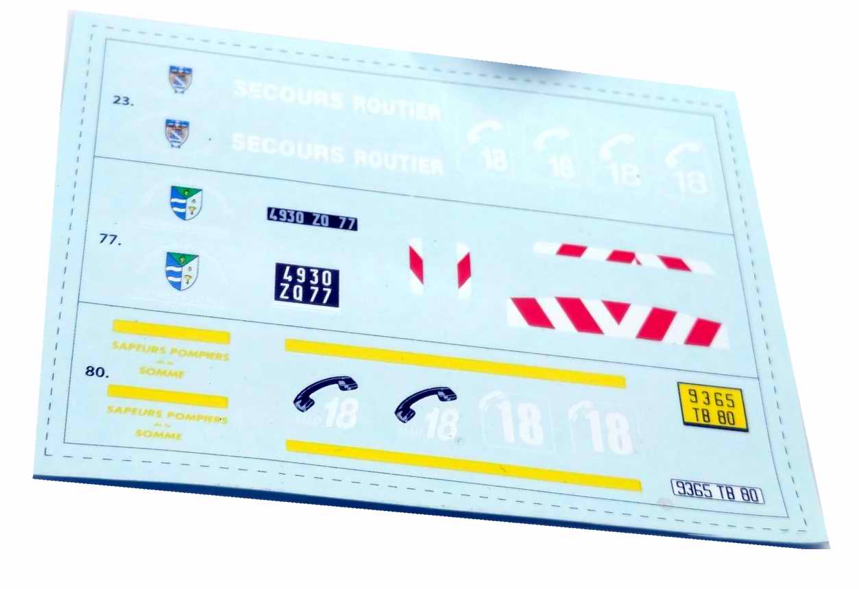 CITROeN C15 D diesel 1984 Pompiers Voiture de Collection 1/43