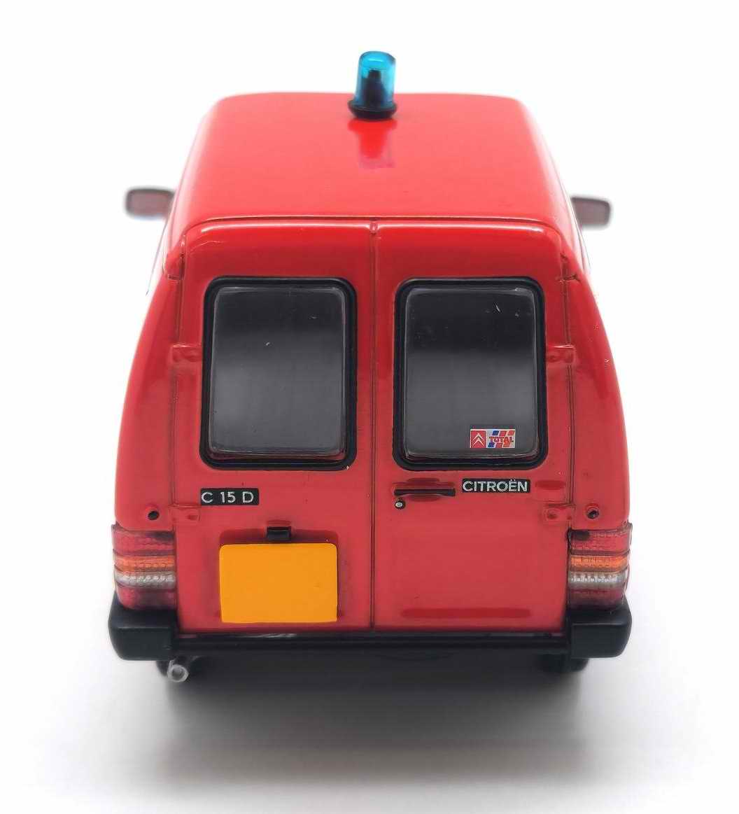 CITROeN C15 D diesel 1984 Pompiers Voiture de Collection 1/43