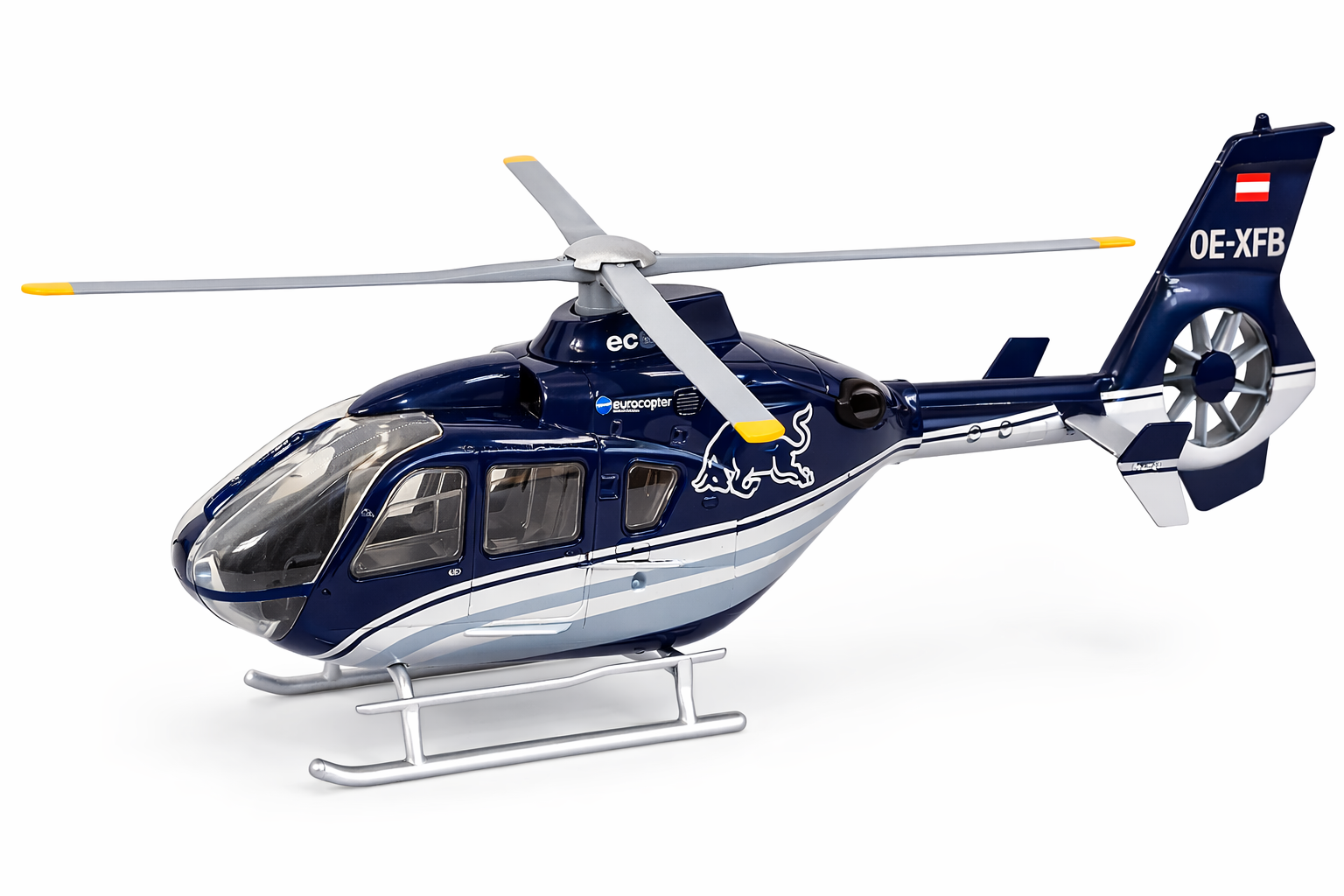 maquette jouet Hélicoptère EC135 The Flying Bulls