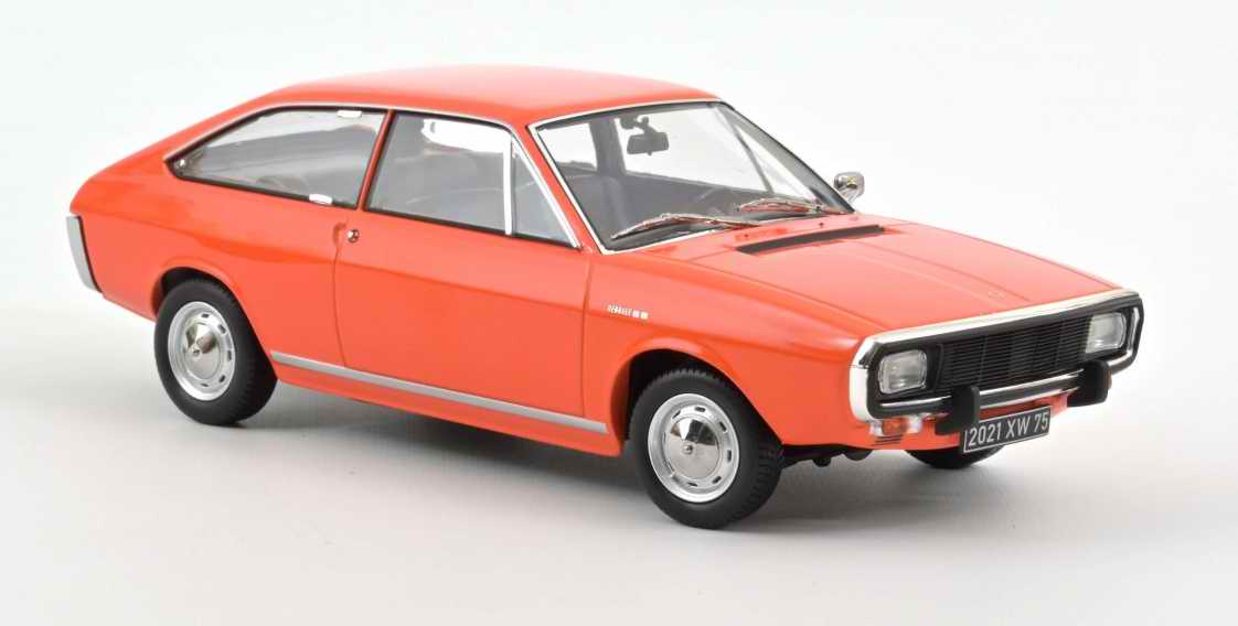 Voiture R15 miniature RENAULT 15TL orange Norev 1/18