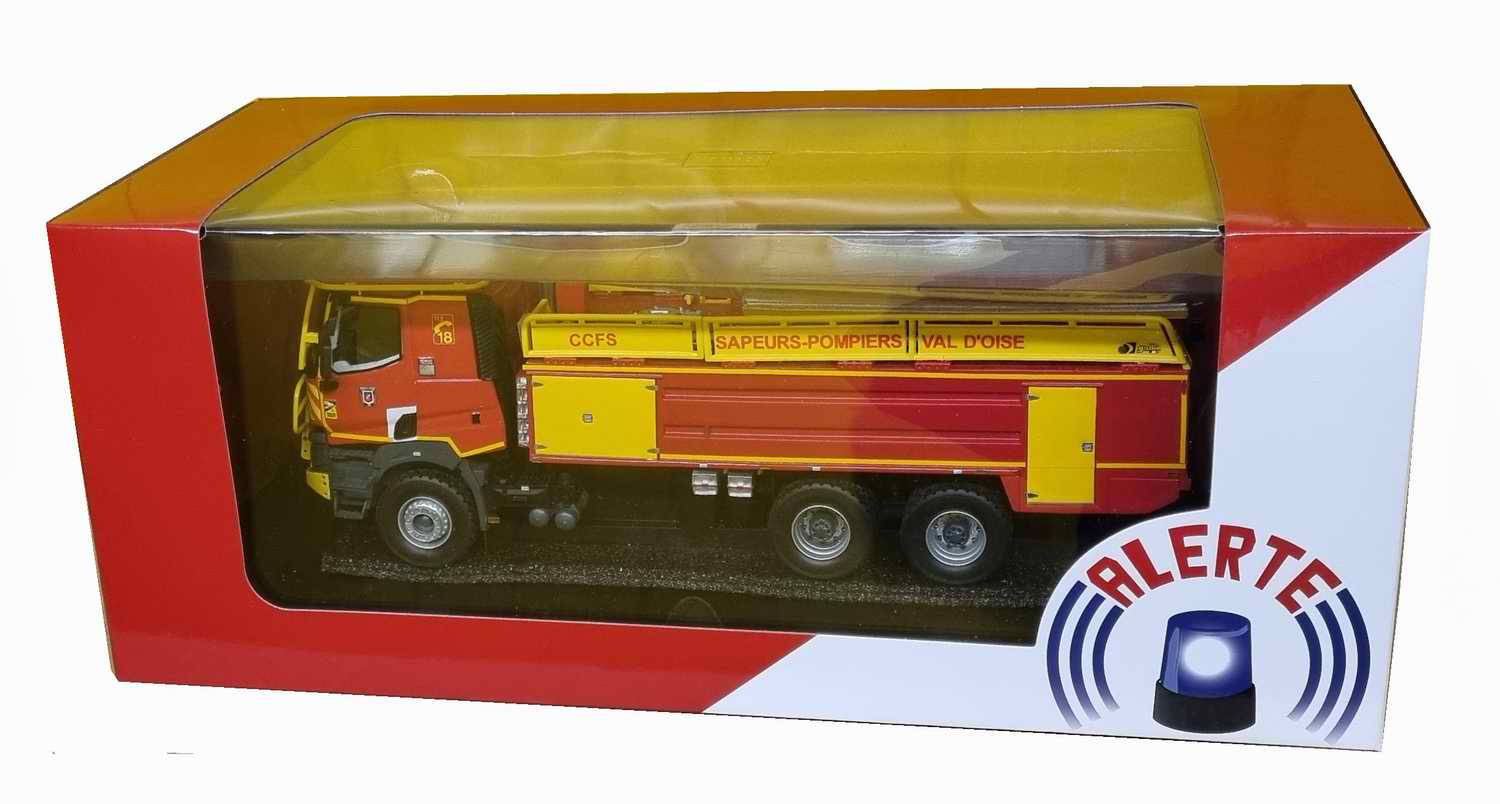 RENAULT K 6X4 Camion De Pompiers CCFS GALLIN SDIS 95 Val d'Oise