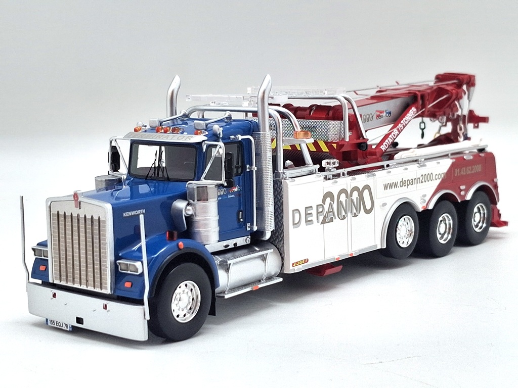 Miniature Camion Dépannage KENWORTHW900 DEPANN 2000 1/43