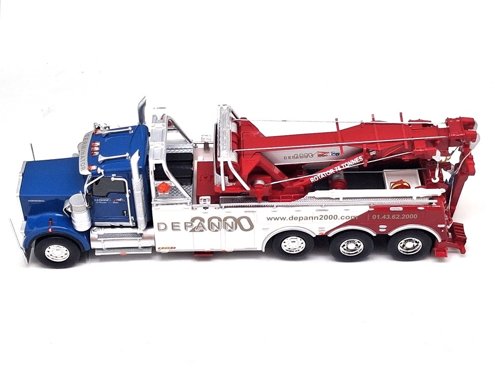 Miniature Camion De Dépannage KENWORTH W900 DEPANNE 2000 1/43