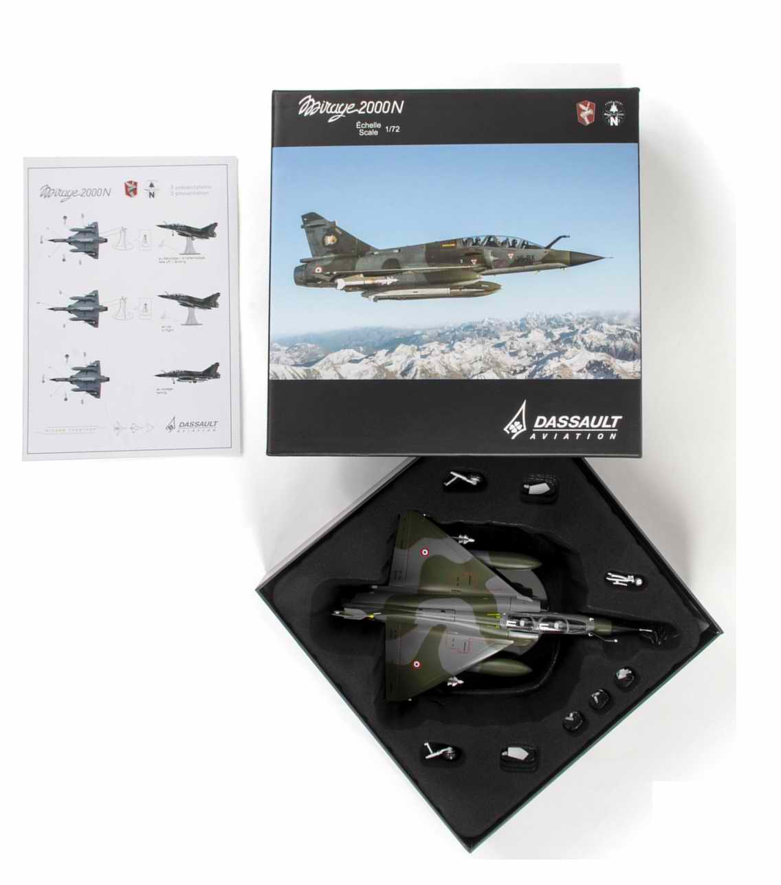 Maquette Avion Maquette Avion de Chasse MIRAGE 2000D Métal DASSAULT AVIATION