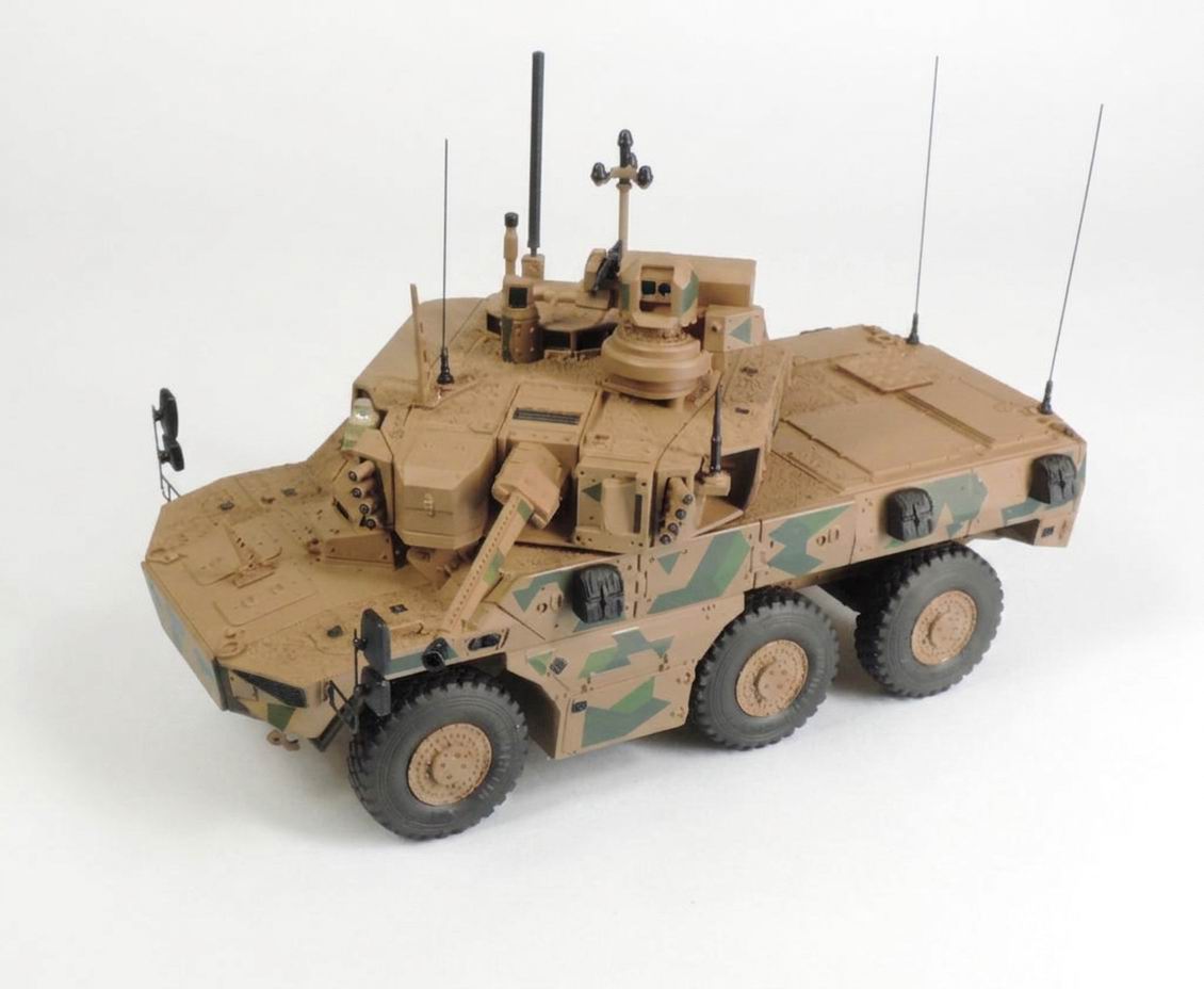 Maquette Engin Blindé de Reconnaissance et de Combat EBRC Jaguar Armée de Terre Camtac Europe