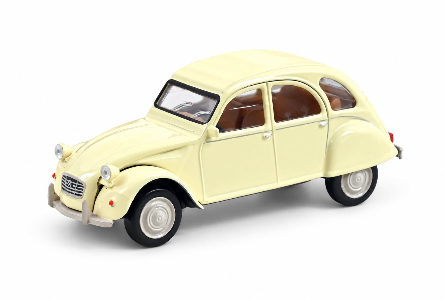 Miniature voiture CITROEN 2CV Beige de 1978 1/43 NOREV