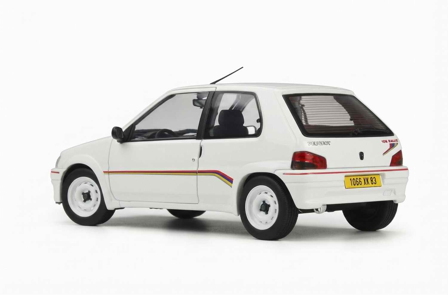 Voiture miniature PEUGEOT106 Ralye 1.3 1993 Norev 1/18