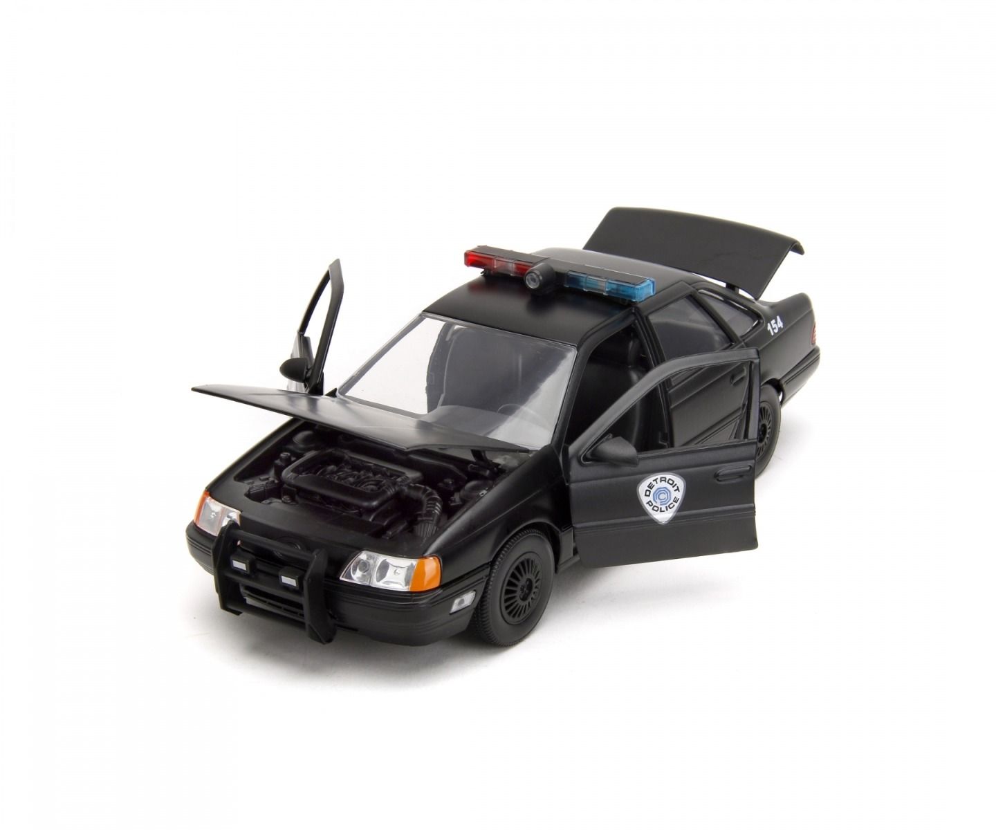 Voiture police robocop FORDTaurus 1/24 Métal Avec Figurine Robocop