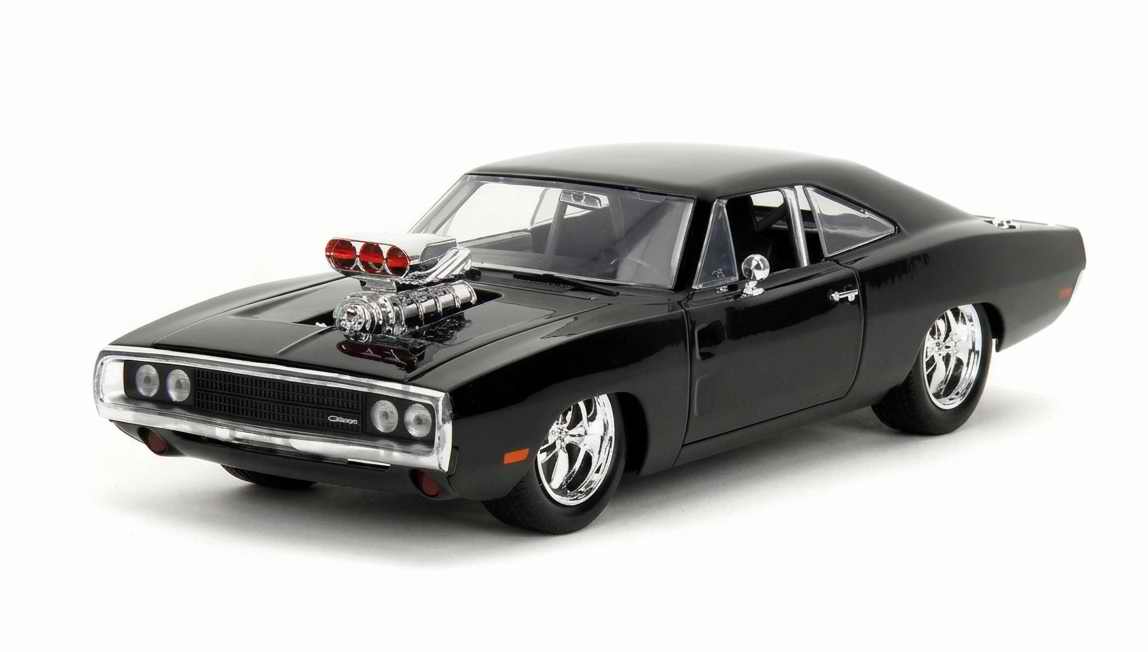 Voiture dom Dodge Charger RT 1970 Fast and Furious Die Cast - 1/24ème