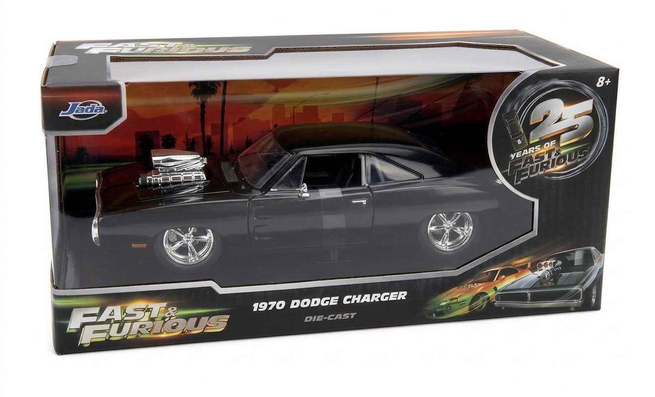 Dom Dodge Charger RT Fast and Furious 25 ans 1/24ème