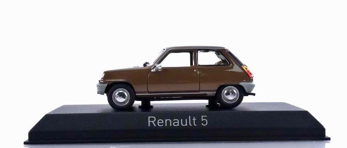 Miniature Voiture de collection RENAULT 5 TL R5TL Bleu Clair NOREV 1/43